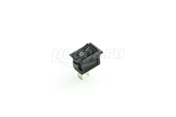 Выключатель клавишный 250V 3А (2с) ON-OFF черн.Micro (RWB-101) REXANT