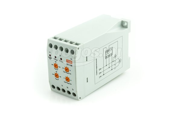 Реле контроля фаз ЕЛ-11М-3х380В 1переключающий контакт TDM