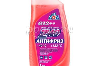 Антифриз Z40 -40 красный 1кг.  AGA