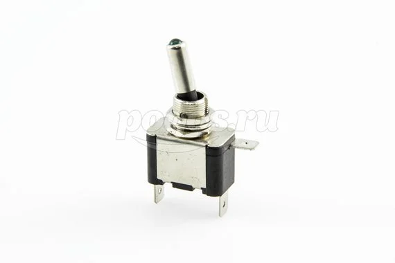 Тумблер 12V 20А (3c) ON-OFF однополюсный с зелен. LED подсветкой (ASW-07D) REXANT