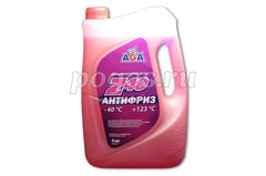 Антифриз Z40 -40 красный 5кг  AGA