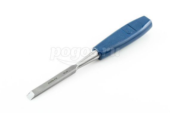Стамеска СИБРТЕХ 10мм плоская пластиковая ручка
