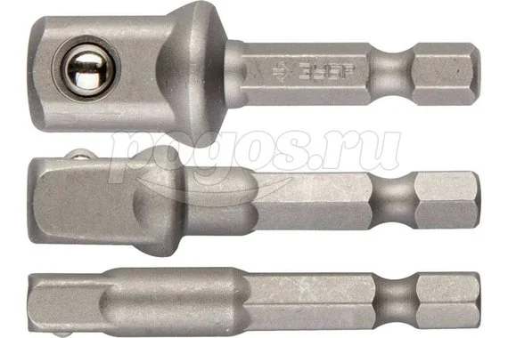 Набор адаптеров для торцевых головок "ЭКСПЕРТ" (3 шт.) Зубр 26756-H3