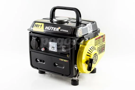 Электрогенератор бензин.0,65кВт HT950A HUTER