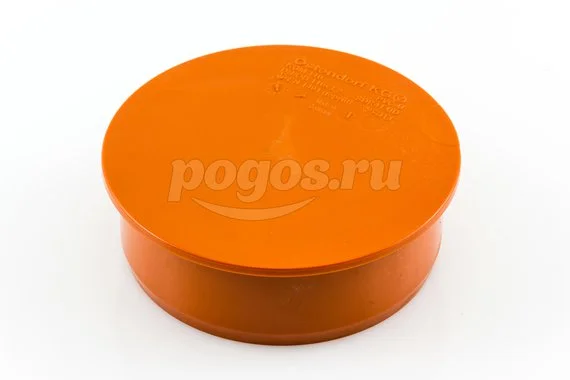 Заглушка 110мм для наружней канализ.OSTENDORF