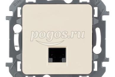 Розетка 1ая RJ45 6UPT слоновая кость Inspiria  LEGRAND