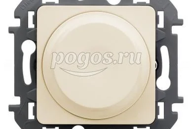 Светорегулятор поворотно-нажимной 300Вт слоновая колть Inspiria  LEGRAND