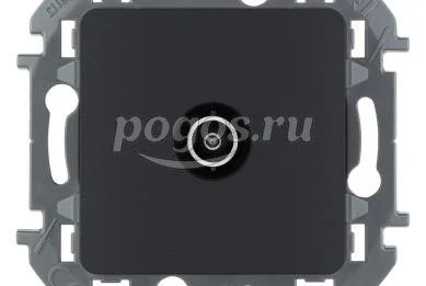 Розетка TV звезда антрацит Inspiria  LEGRAND /5/
