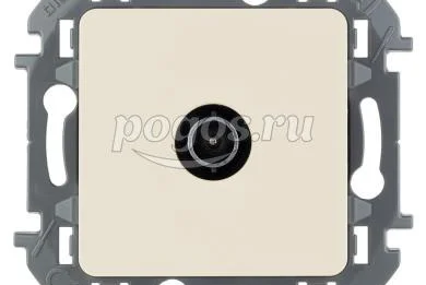 Розетка TV проходная слоновая кость Inspiria  LEGRAND /5/