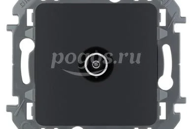 Розетка TV оконечная антрацит Inspiria  LEGRAND /5/