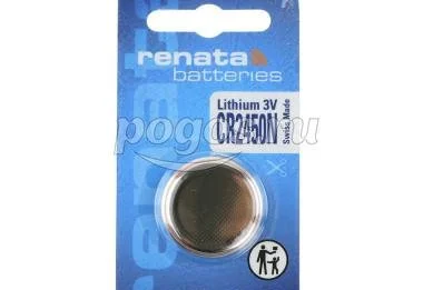 Элемент питания CR2450N BL1  RENATA