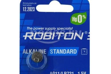 Элемент питания AG11 LR721 1,5В  Robiton