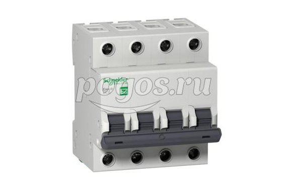 Выключатель автоматический 4п С 25А 4,5kA Easy9  SCHNEIDER ELECTRIC