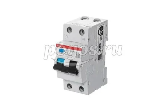 Автомат дифференциальный 1п+N C16 30mA, DSH201R  ABB