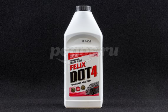 Жидкость тормозная Dot-4 910гр Felix