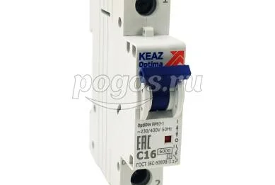 Выключатель автоматический ВМ63 1ХС 16А  КЭАЗ