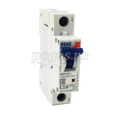 Выключатель автоматический ВМ63 1ХС 16А  КЭАЗ