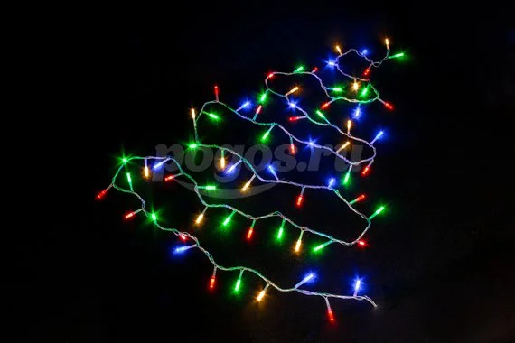 Гирлянда "Нить" светодиодная  5,0м мульти IP20  UNIEL