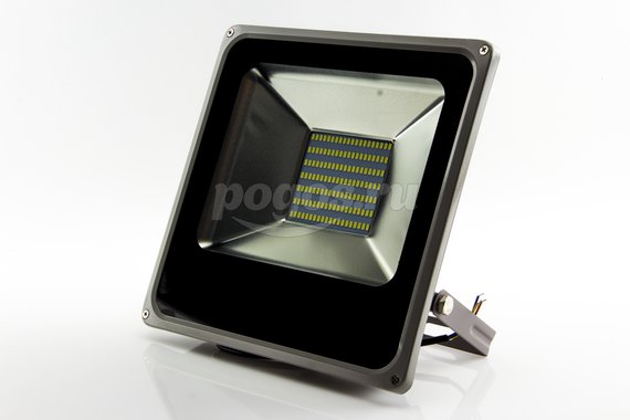 Светодиодный прожектор серый TDM 70W 6500K СДО70-2-H