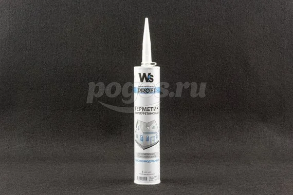Полиуретановый высокомодульный герметик белый 300мл PU HM WS