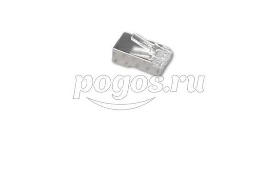 Разъем RJ-45(8P8C) под витую пару, FTP экранированный, категория 5е  REXANT