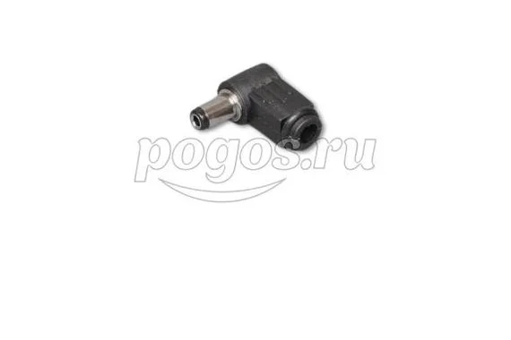 Разъем питания штекер 2,5*5,5*10мм угловой  REXANT