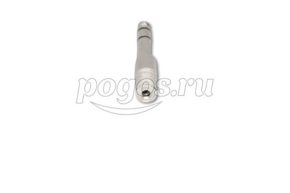 Переходник штекер REXANT стерео 6,3 мм - гнездо стерео 3,5 мм