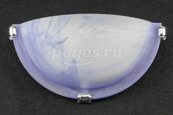 Светильник декоративный СД 1х60 Вт E27 полукруг голубой TDM