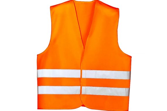 Жилет сигнальный  оранжевый (марка)