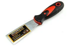 Шпатель малярный 40мм, нерж.сталь, 2-комп. ручка GROSSMEISTER PRO UNIVERSE