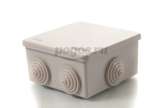 Коробка распределительная о/у  85х85х40мм, 6 входов ТУСО