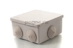 Коробка распределительная о/у  85х85х40мм, 6 входов ТУСО