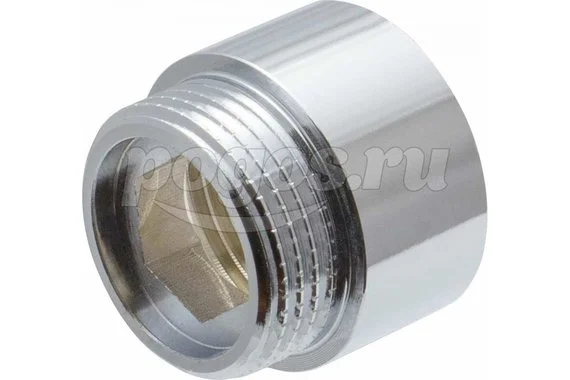 Удлинитель F - M 3/4. 15мм никель PF