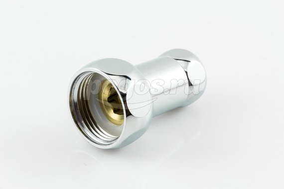 Муфта для п/сушителей F 1" - F 1/2" с двумя накидными гайками хром  TF
