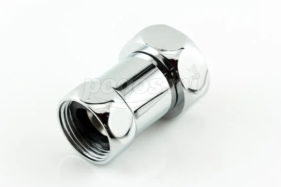 Муфта для п/сушителей F 1" - F 1"1/4" с двумя накидными гайками хром  PF