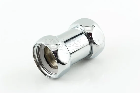 Муфта для п/сушителей F - F 1"1/4" с двумя накидными гайками хром  PF