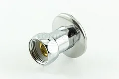 Переходник для п/с F 1" - M 3/4" с накидной гайкой и отражателем хром  TF