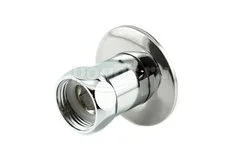 Переходник для п/с F - M 1" с накидной гайкой и отражателем хром  PF