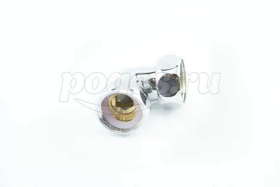 Уголок для п/с F - F 1" с двумя накидными гайками хром  TF