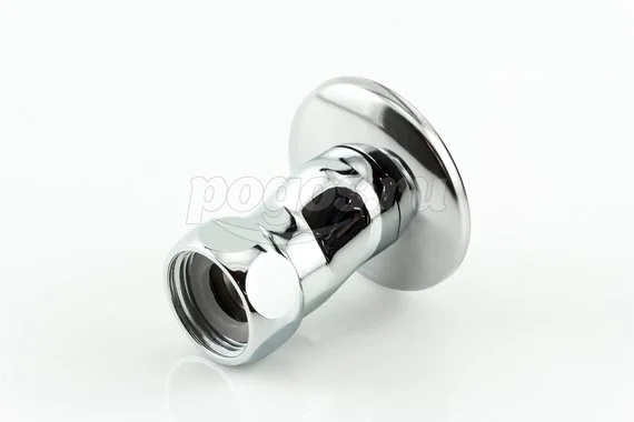 Эксцентрик 3/4" - 1/2" с накидной гайкой и отражателем хром PF