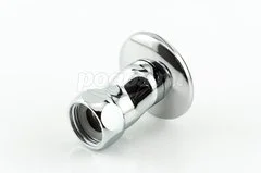 Эксцентрик 3/4" - 1/2" с накидной гайкой и отражателем хром PF