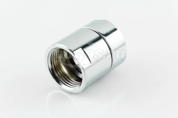 Муфта для п/с разъемная F - F 1" с обратной резьбой хром  PF /4/