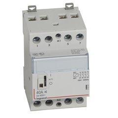 Контактор модульный  4п 40А 4NO Uкат 230В  Legrand