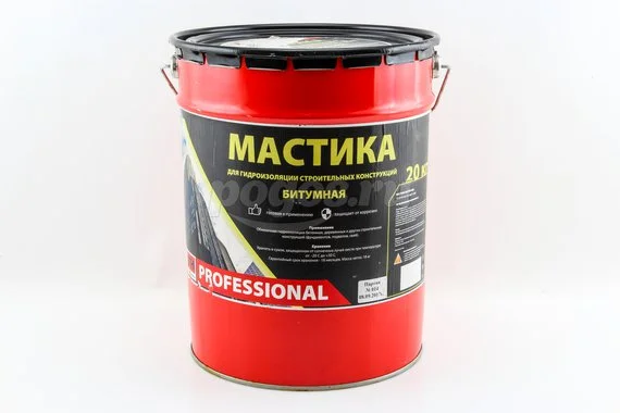 Мастика битумная гидроизоляционная 20кг СТН Professional