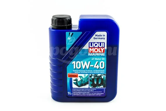 Масло моторное для водной техники 10w40, 1л, MARINE 4T MOTOR OIL  LIQUIMOLY