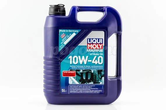 Масло моторное для водной техники 10w40, 5л, MARINE 4T  LIQUIMOLY