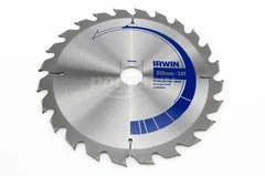 Диск пильный IRWIN PRO по дереву 250х30/25/20/16мм 24 зуба