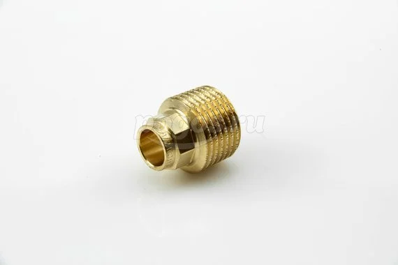 Переходник бронзовый d-10 - M 1/2 под пайку VIEGA