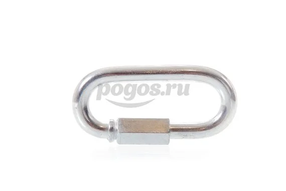 Карабин винтовой 10мм 1530кгс цинк