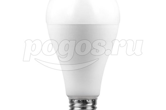 Лампа светодиодная E27  20W 230V 6500K  FERON /1/10/